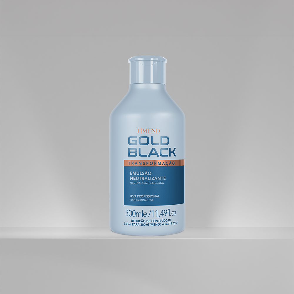 Emulsão Neutralizante Amend Gold Black 300ml